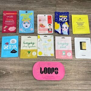 13 FACE MASK AND lip mask bundle